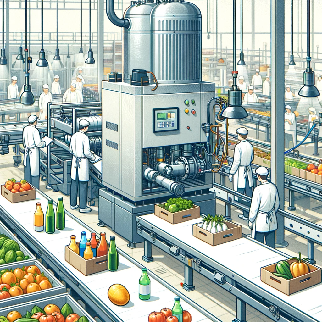 M&aacute;y n&eacute;n kh&ocirc;ng dầu l&agrave; một phần quan trọng trong qu&aacute; tr&igrave;nh chế biến thực phẩm