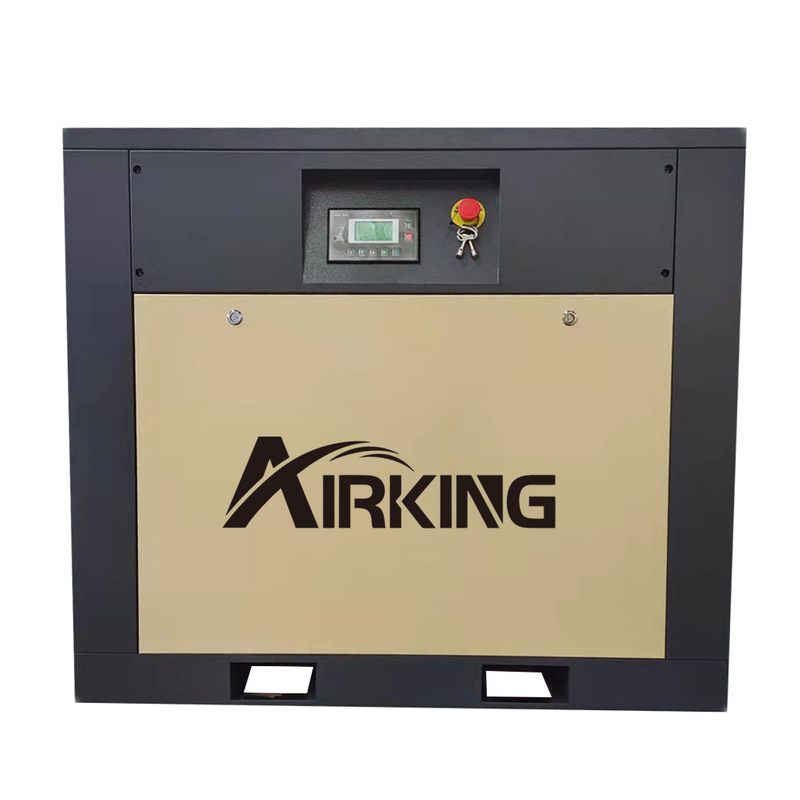 AIRKING 22KW 30HP AK-30 7bar tốc độ cố định IP23 máy nén di động máy nén khí trục vít quay cho máy đóng gói giấy