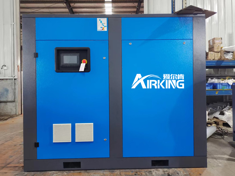 Máy nén khí trục vít PM VSD tần số nam châm vĩnh cửu 120HP 90KW Khả năng chống nhiễu mạnh 