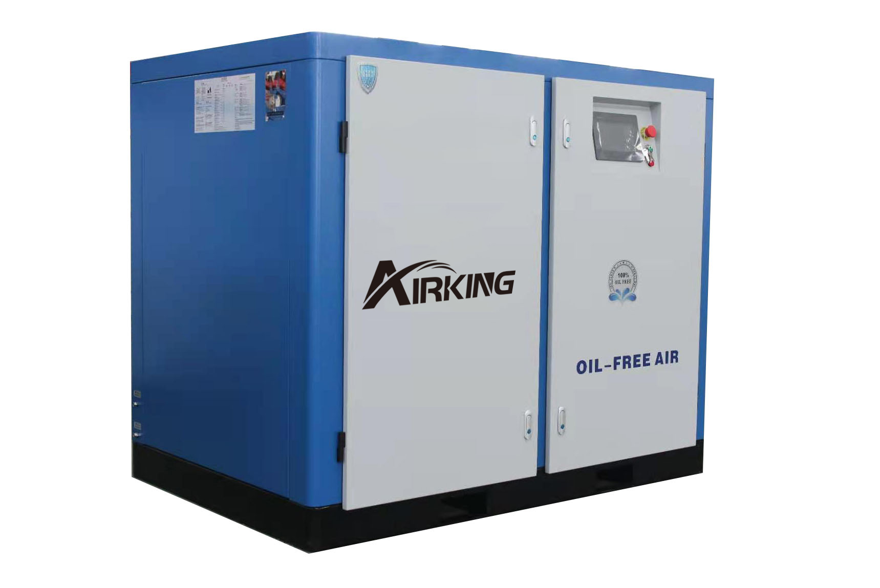 Sản phẩm bán chạy Máy nén khí trục vít bôi trơn bằng nước không dầu 40 bar 45kw