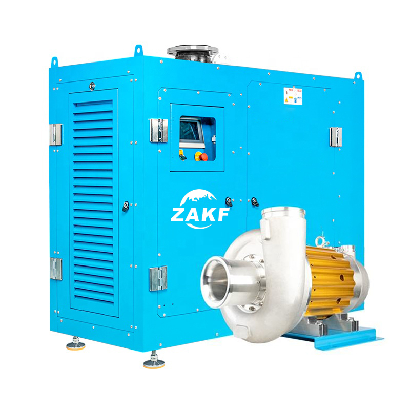 Máy thổi từ trường ZAKF 670HP 502KW 130m3/phút Máy thổi tiết kiệm năng lượng Máy nén ly tâm Maglev Turbo hiệu suất cao